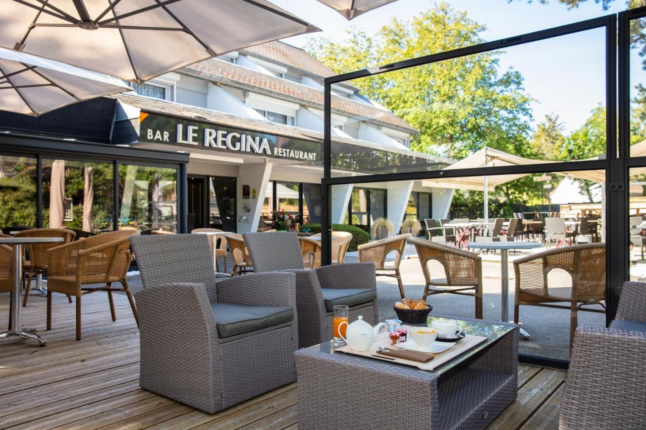 Le Regina Hotel Restaurant อาร์เดอโล-ปลาจ ภายนอก รูปภาพ