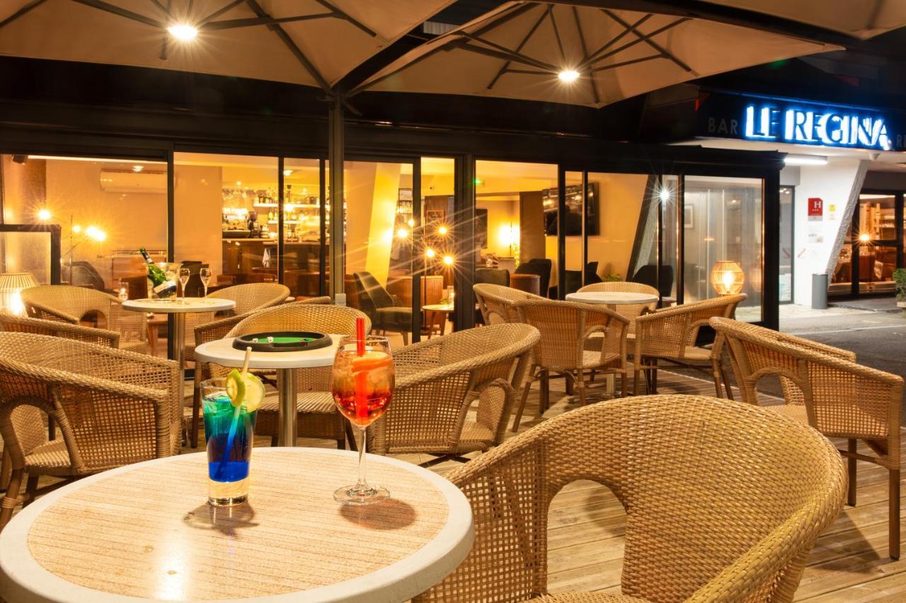 Le Regina Hotel Restaurant อาร์เดอโล-ปลาจ ภายนอก รูปภาพ